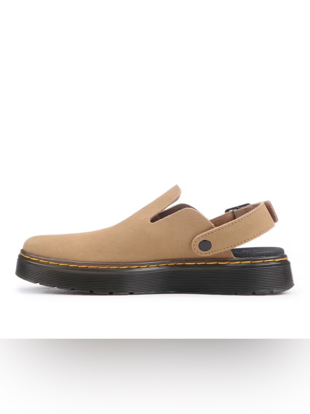 Dr. Martens Women's Tan Carlson Suede Clogs